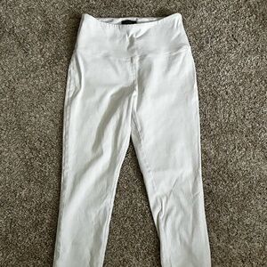 Lyssé White Cotton Pants
